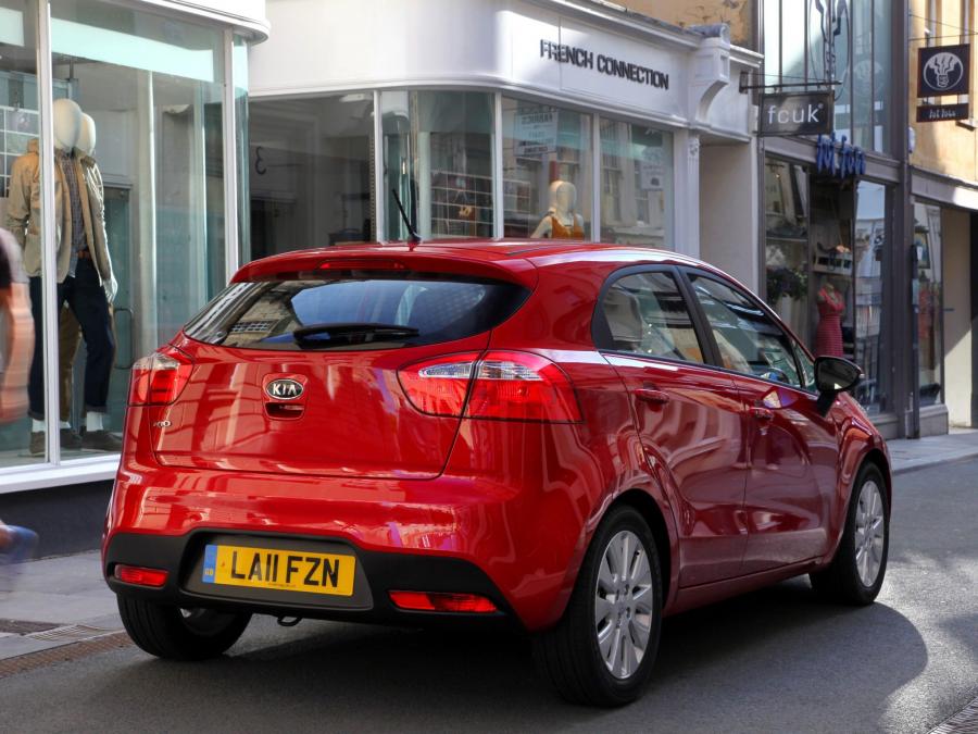  Kia Rio 5-Door 2011 года  (UK) (фото 22 из 30)